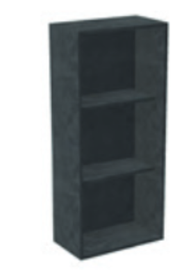 Стелаж для ванної кімнати Hatria підвісний 36 см ДСП антрацит Y2ASGG