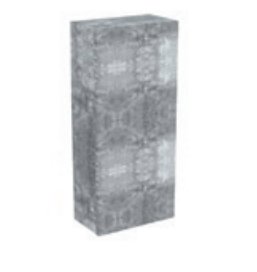 Пенал для ванної Hatria підвісний SX 36Х79 см ДСП цемент 