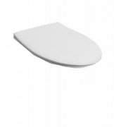 Сиденье с крышкой для унитаза Simas LFT Spazio терморезина белый LFT 005