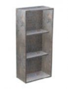  	Стеллаж для ванной комнаты Hatria подвесной 36 см ДСП серо-коричневый 