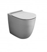 Унитаз напольный Simas Vignoni 36,5х56 см фаянс белый VI 21