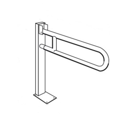 Поручень для ванны Hatria Autonomy сталь белый Y0DD01