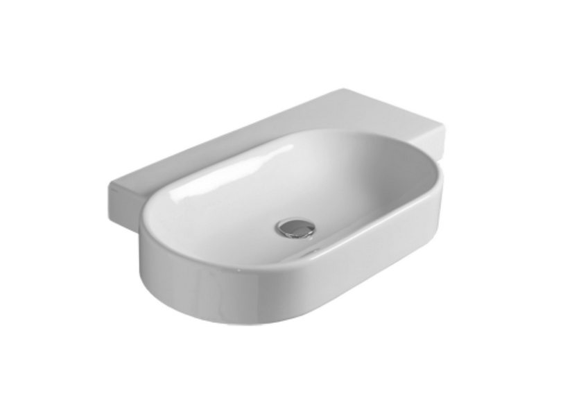 Раковина для ванной Simas Flow подвесная 88х50 см фаянс белый FL 23