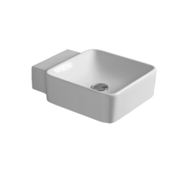 Раковина для ванної Simas Flow підвісна 39,5х50 см фаянс білий FL 15