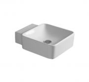 Раковина для ванної Simas Flow підвісна 39,5х50 см фаянс білий FL 15