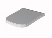 Сиденье с крышкой для унитаза Hatria Next с микролифтом белый матовый Y1F325