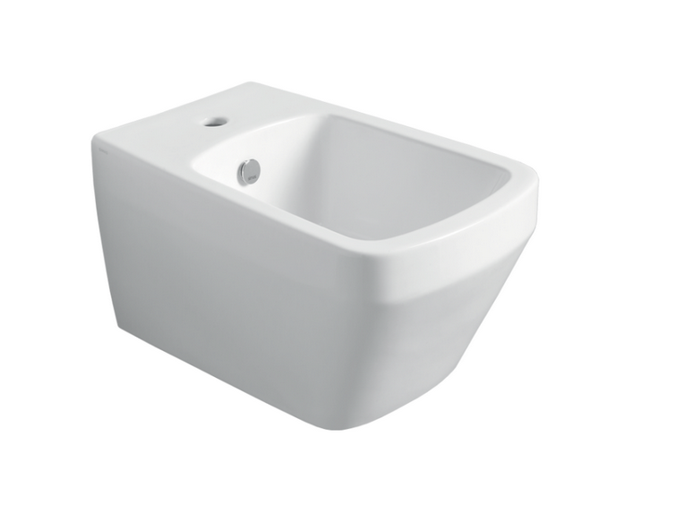 Біде підвісне Simas Baden Baden 36х56 см фаянс білий BB 19 / F85