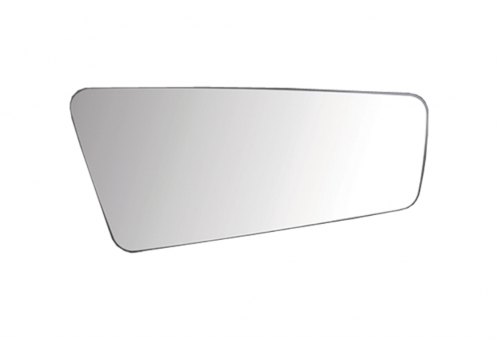 Дзеркало для ванної Simas Baden Baden 60,5х28,5 см білий/сріблясто-сірий DES1