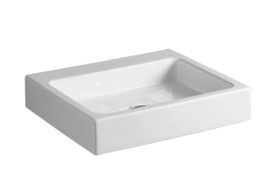 Раковина для ванної Simas Frozen накладна 61х50,5 см фаянс білий U 60