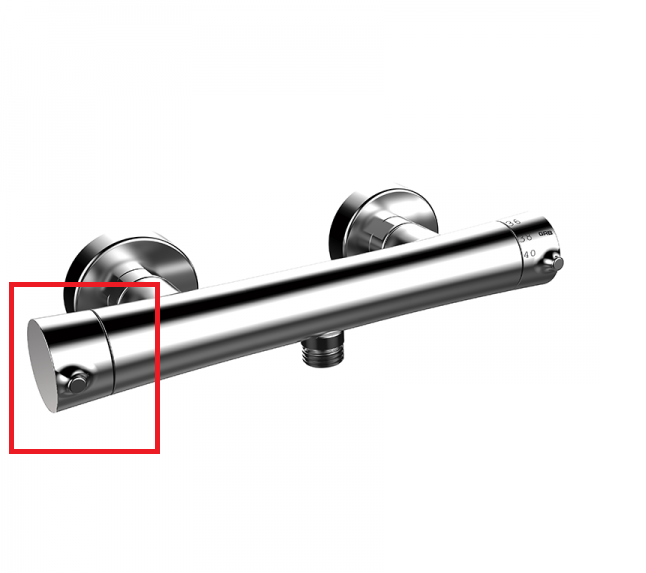 Важіль потоку термостата GRB Time для душа латунь хром 00010022