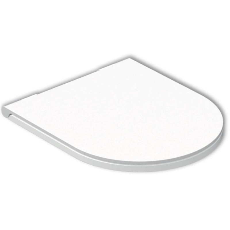 Сидіння з кришкою для унітазу Hatria Beat з мікроліфтом білий Y2A301