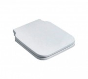 Сидіння з кришкою для унітазу Simas Flow поліестер білий FL 27