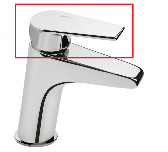 Ручка смесителя для раковины GRB Winner хром 00010004