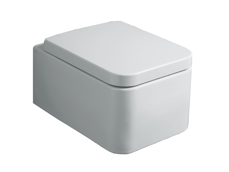 Унітаз підвісний Simas Flow 36х50 см фаянс білий FL 63/F 85