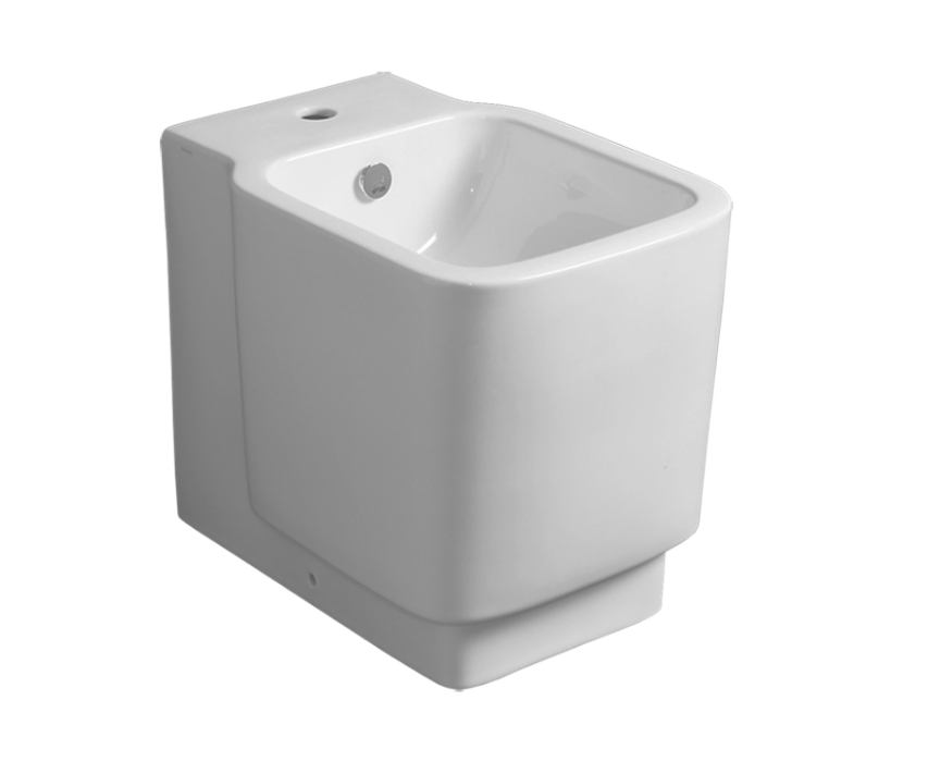 Біде підлогове Simas Flow 35,5х49,5 см фаянс білий FL 62