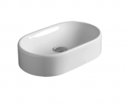 Раковина для ванной Simas Flow накладная 52х32 см фаянс белый FL 13