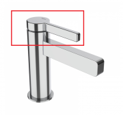 Ручка змішувача для раковини GRB Axis латунь хром 00010070