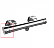 Рычаг потока термостата GRB Time для душа латунь хром 00010022