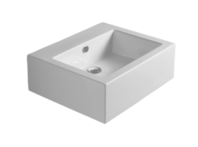 Раковина для ванной Simas Frozen подвесная/накладная 60х50 см фаянс белый FZ 10