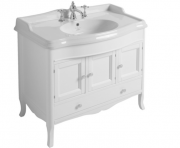 Тумба под раковину Simas Arcade напольная 97х53 см МДФ белый лак ARMD105