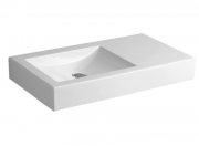 Раковина для ванной Simas Frozen подвесная/накладная 90х50 см фаянс белый FZ 11