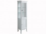 Пенал для ванной Simas Arcade с витриной 48х36 см МДФ белый лак ARMV1