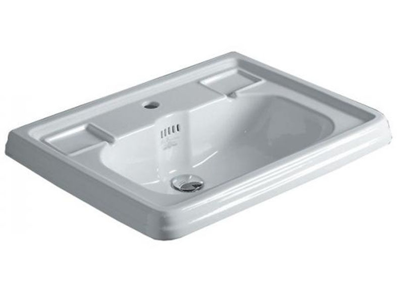 Раковина для ванной Simas Arcade подвесная 68х54 см фаянс белый AR 844