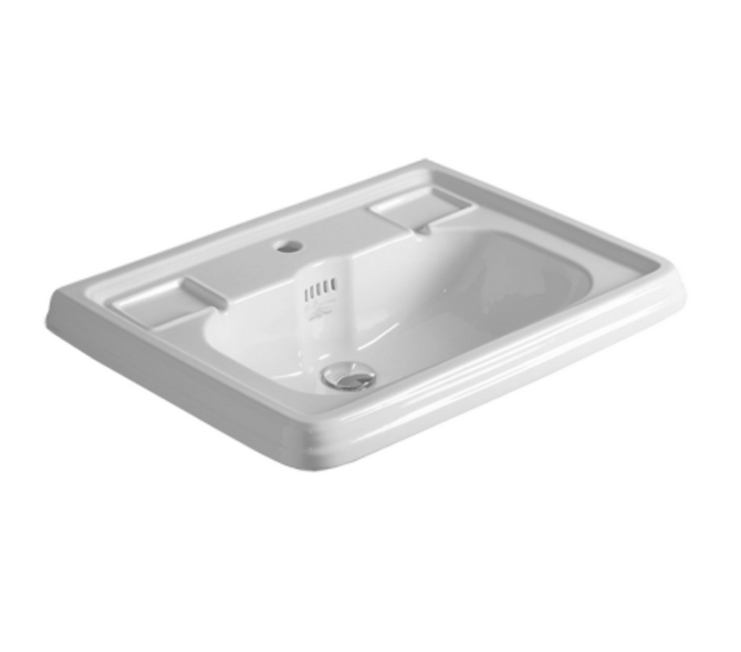 Раковина для ванної Simas Arcade підвісна 73х54 см фаянс білий AR 854