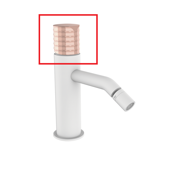 Ручка смесителя для биде GRB Aura латунь медь 00010098