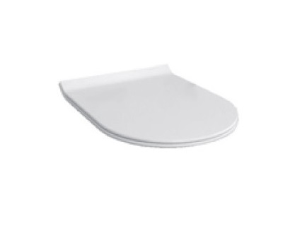 Сиденье с крышкой для унитаза Hatria Fusion с микролифтом белый Y1V1