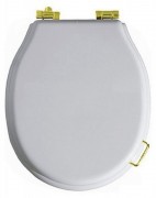 Сиденье с крышкой для унитаза Simas Lante полиэстер белый LA 003