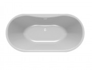 Ванна акриловая овальная Kolpa-San Comodo-FS 185x90 белый 593830
