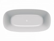 Ванна Kolpa San Blanche-FS зі штучного каменю Kerrock 180x85 см овальна білий 561090