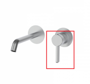 Ручка для вбудованого змішувача GRB Axis латунь нержавіюча сталь 00010173