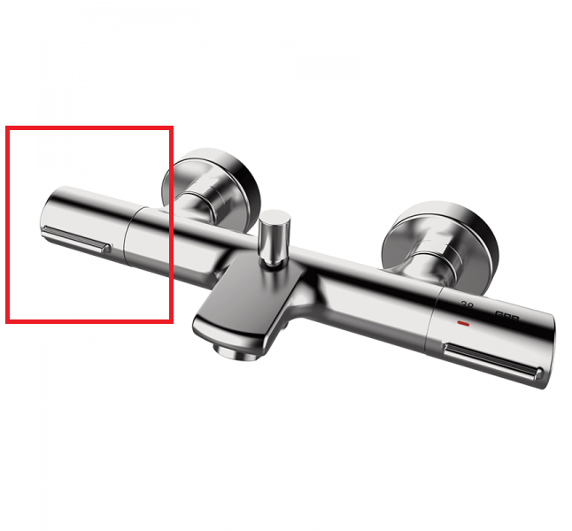 Рычаг потока смесителя для ванны GRB Winner латунь хром 00010105