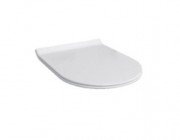 Сиденье с крышкой для унитаза Hatria Fusion с микролифтом белый Y1V1