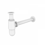 Сифон для раковины GRB Valvuleria стандартный 1 1/4 белый 00030011