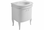 Тумба под раковину Simas Lante напольная 62х50 см дерево белый глянцевый LAM70