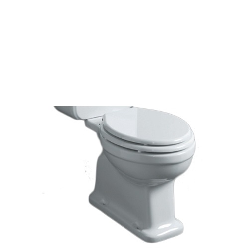 Чаша унитаза-компакта напольная Simas Londra 39,5х67,5 см горизонтальный выпуск фаянс белый LO 931