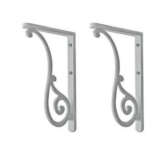 Кронштейни для високого бачка Simas Lante латунь білий LAMN