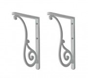 Кронштейны для высокого бачка Simas Lante латунь белый LAMN