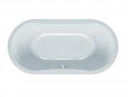 Ванна акриловая овальная Kolpa-San Siris-FS 178x88 см белый 535570