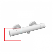 Важіль потоку змішувача для душу GRB Time латунь білий 00110021