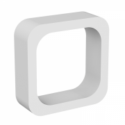 Студийная полка для ванной GRB in Cool белый 00076011