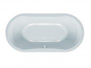 Ванна акриловая овальная Kolpa-San Siris-FS 178x88 см белый 535570