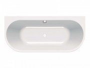 Ванна акриловая овальная пристенного монтажа Kolpa-San Dream-SP 180x80 см белый 570390