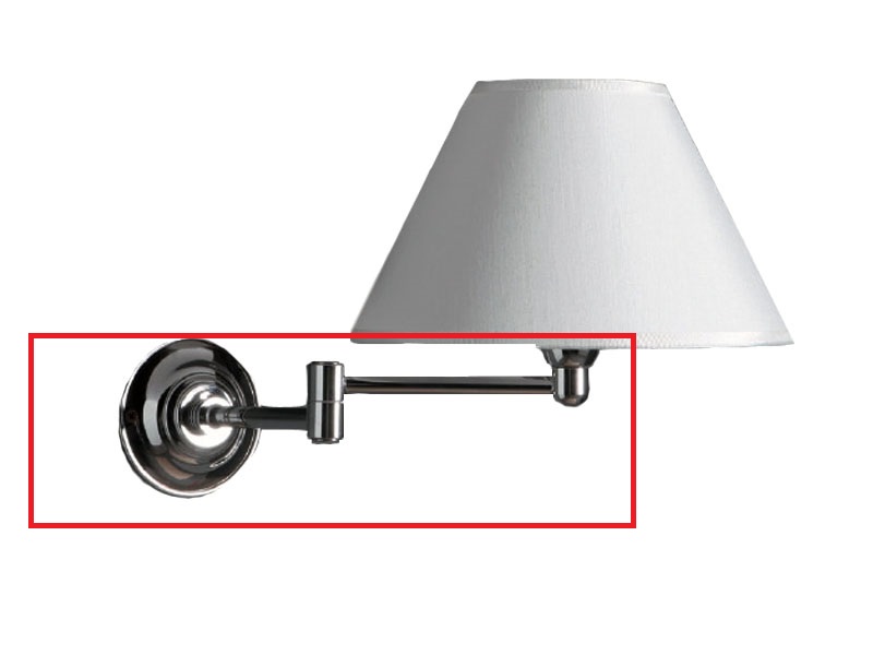 Бра Simas Accessori без абажура хром 45 MOB19