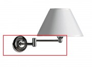 Бра Simas Accessori без абажура хром 45 MOB19