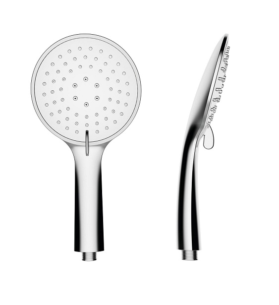 Душова лійка GRB Hidromasaje з трьома режимами латунь хром 05010013