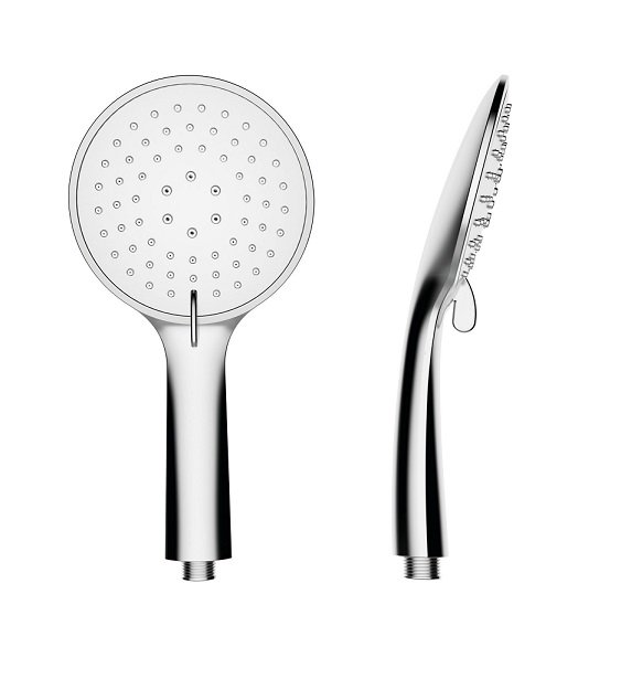 Душова лійка GRB Hidromasaje з трьома режимами латунь хром 05010013